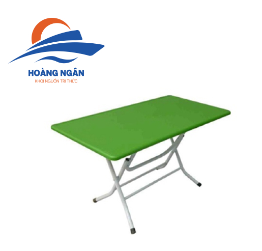 Bàn mầm non mặt nhựa đúc