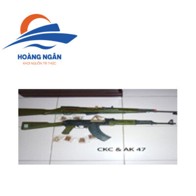 Mô hình súng tiểu liên AK47 cắt bổ luyện tập