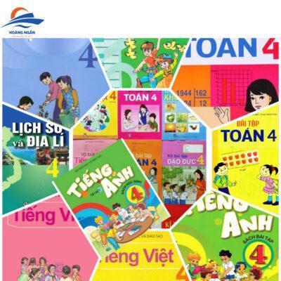 Bộ s&aacute;ch gi&aacute;o khoa lớp 4